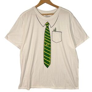 Nike Oregon Ducks Bend Your Knees Tie Graphic Tee Mens XXL Funny NCAA Fan Shirt